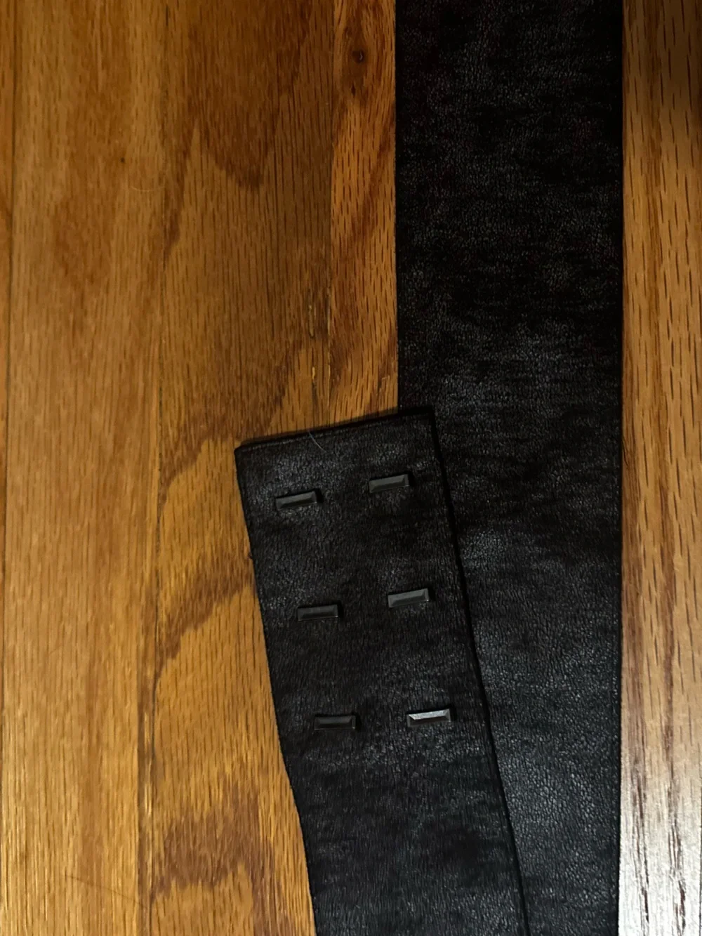 Black & grey belt Silver Mirror Discs